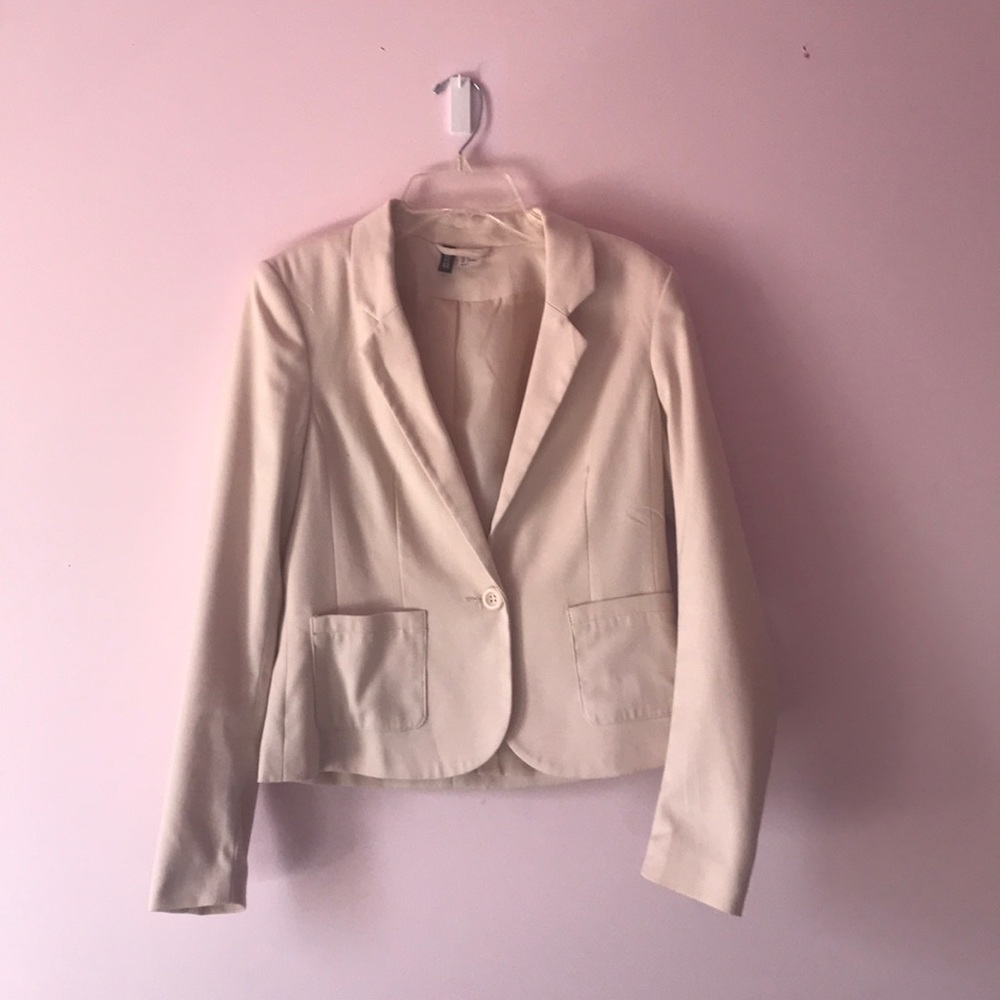 H&M Cream Blazer
